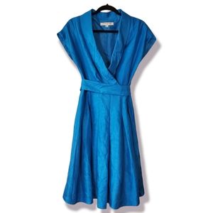 Evan Picone Size 6 Blue Dress